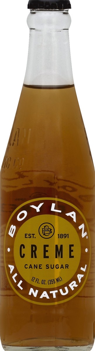 slide 1 of 4, Boylan Cream Soda - 12 fl oz, 12 fl oz