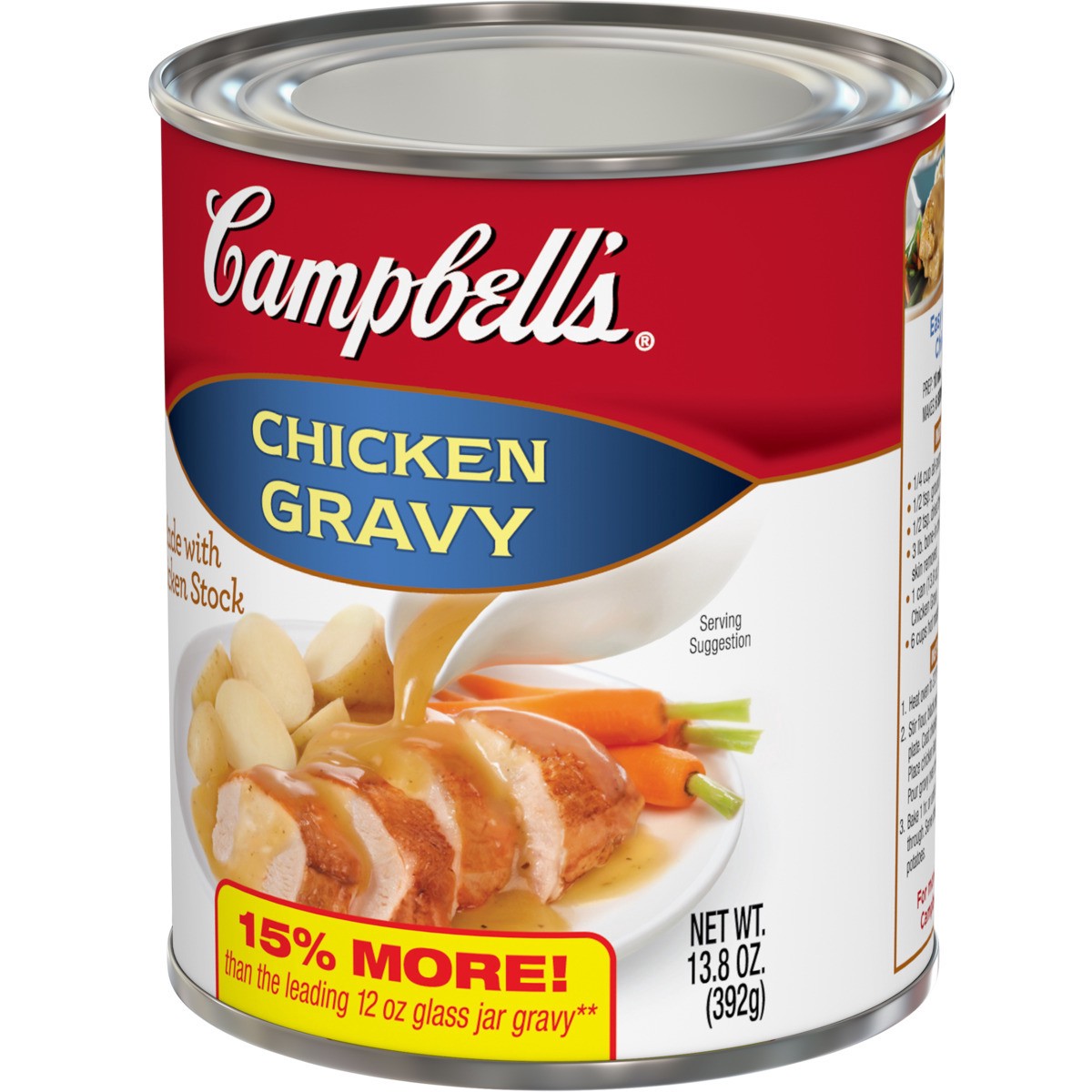 slide 3 of 11, Campbell's Gravy, Chicken, 13.8  oz. Can, 13.8 oz