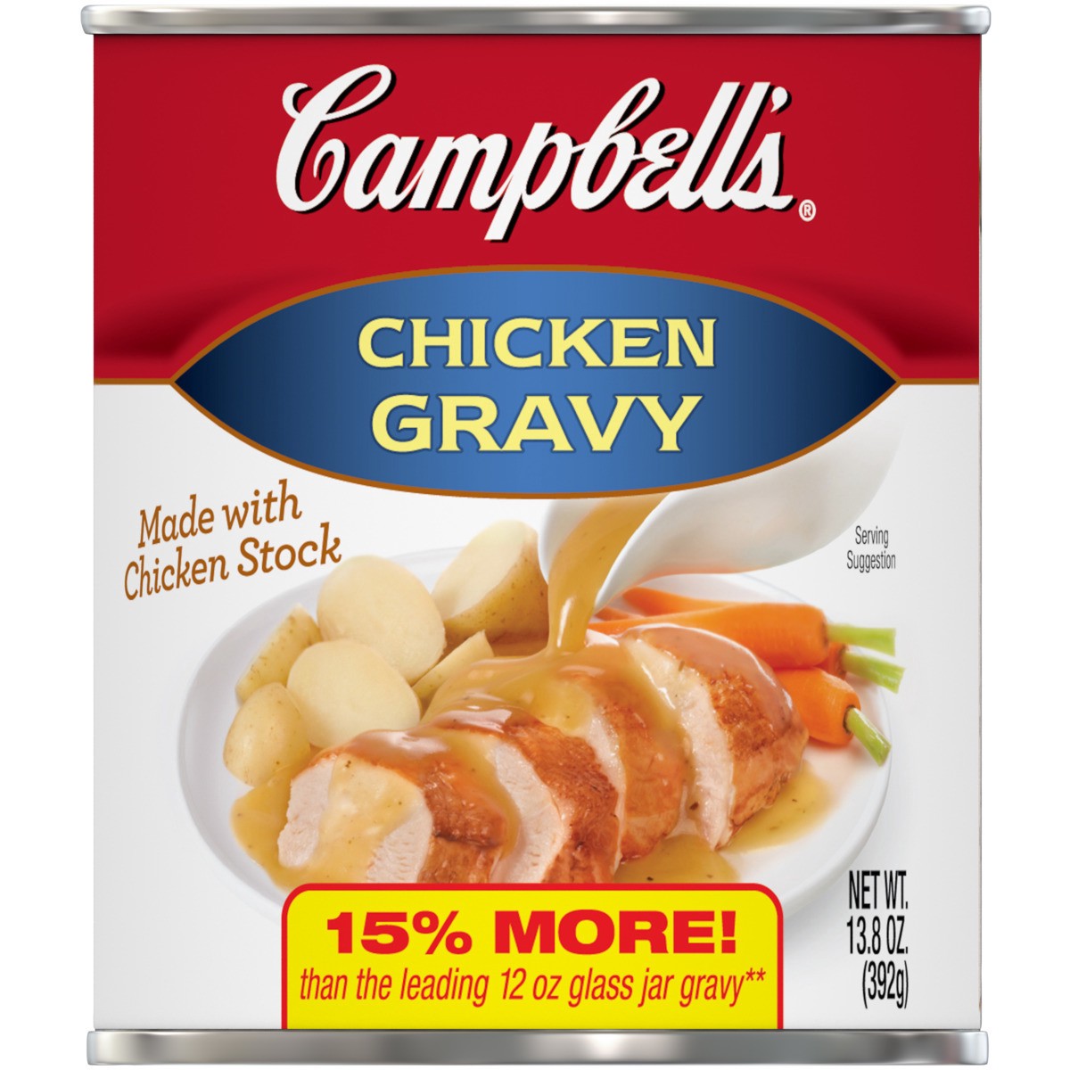 slide 9 of 11, Campbell's Gravy, Chicken, 13.8  oz. Can, 13.8 oz