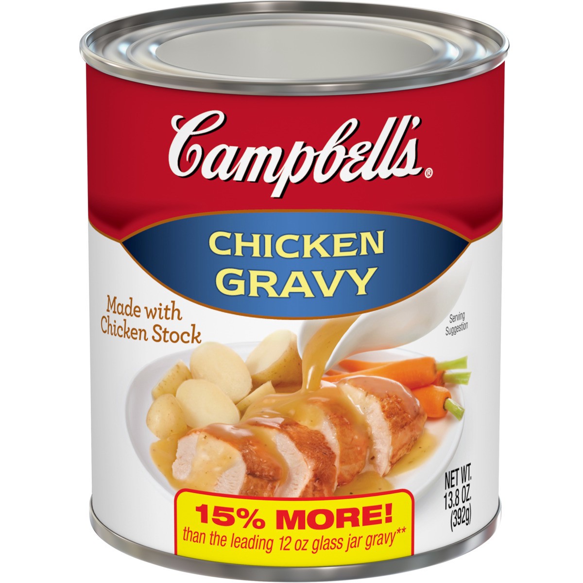 slide 11 of 11, Campbell's Gravy, Chicken, 13.8  oz. Can, 13.8 oz