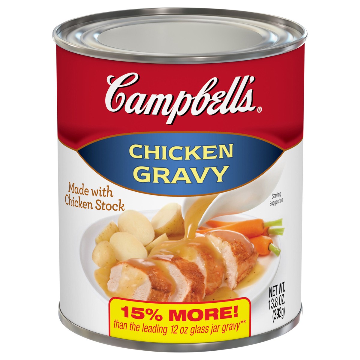 slide 1 of 11, Campbell's Gravy, Chicken, 13.8  oz. Can, 13.8 oz