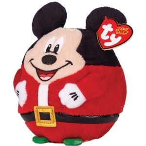 slide 1 of 1, TY Holiday Mickey Mouse Ball, 1 ct