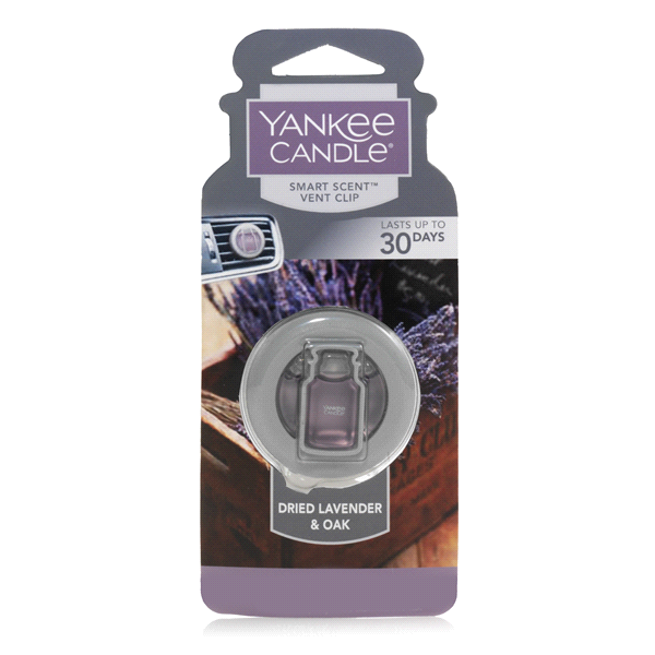 slide 1 of 1, Yankee Candle Smart Vent Clip Dried Lavender & Oak, 1 ct