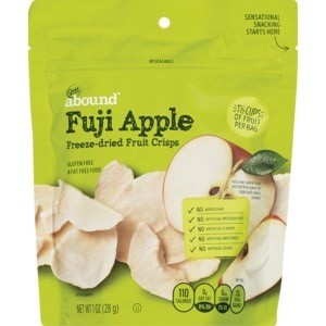 slide 1 of 1, Gold Emblem abound Fuji Apple Crisps, 1 oz