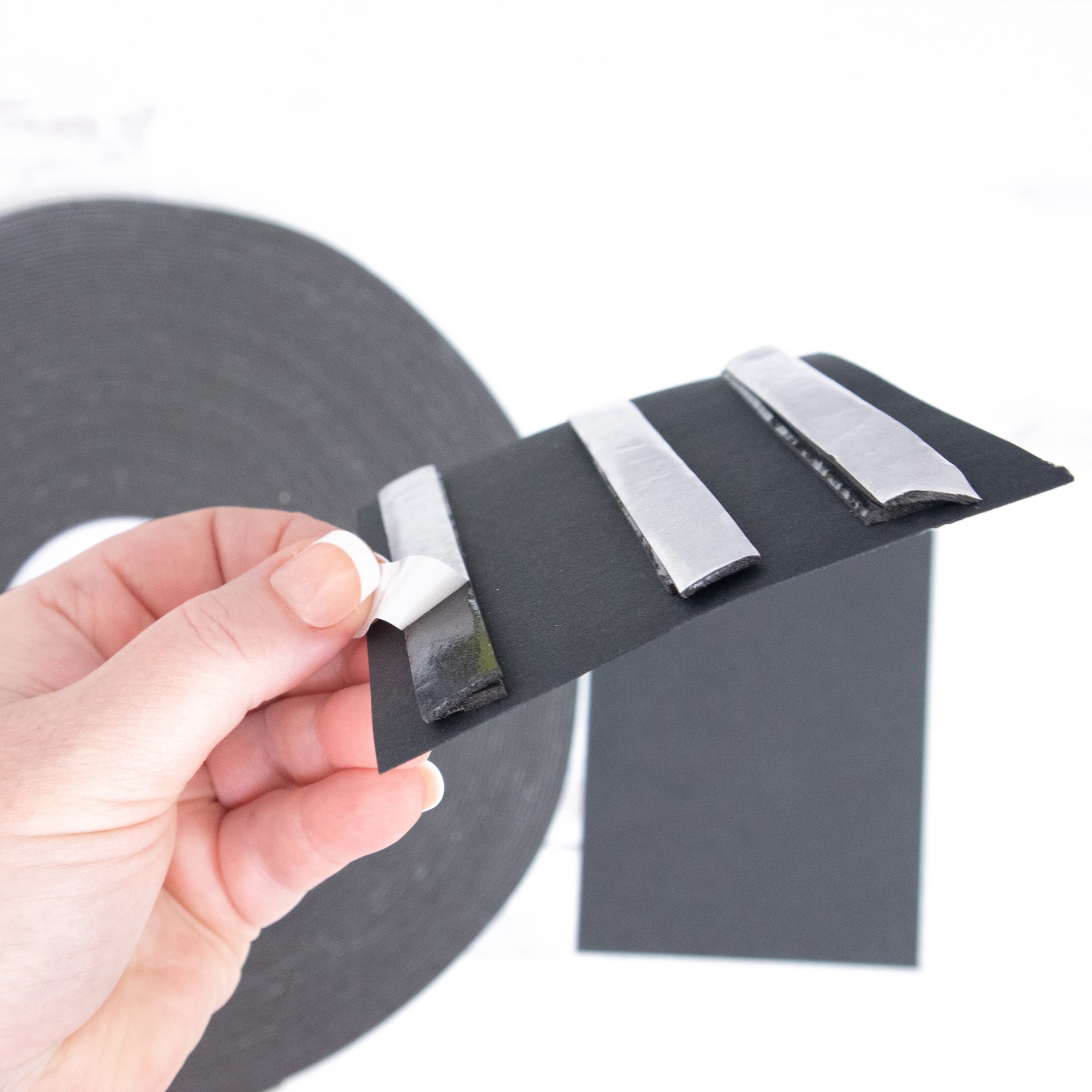 slide 2 of 5, Icraft Black 3d Foam Tape Roll, 54ft., 54 ft