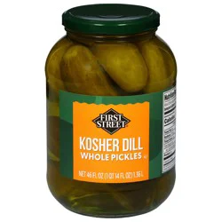 First Street Kosher Whole Dill
