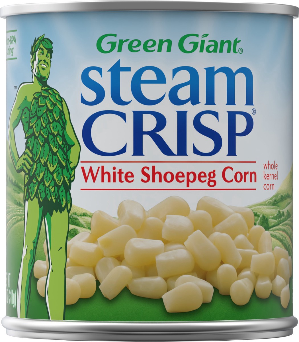 slide 3 of 9, Green Giant White Shoepeg Corn, 11 oz