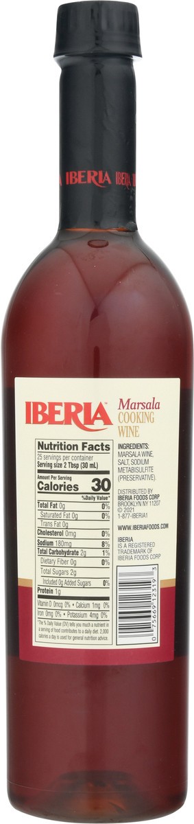 slide 5 of 9, Iberia Marsala Cooking Wine 25.4 fl oz, 25.4 fl oz