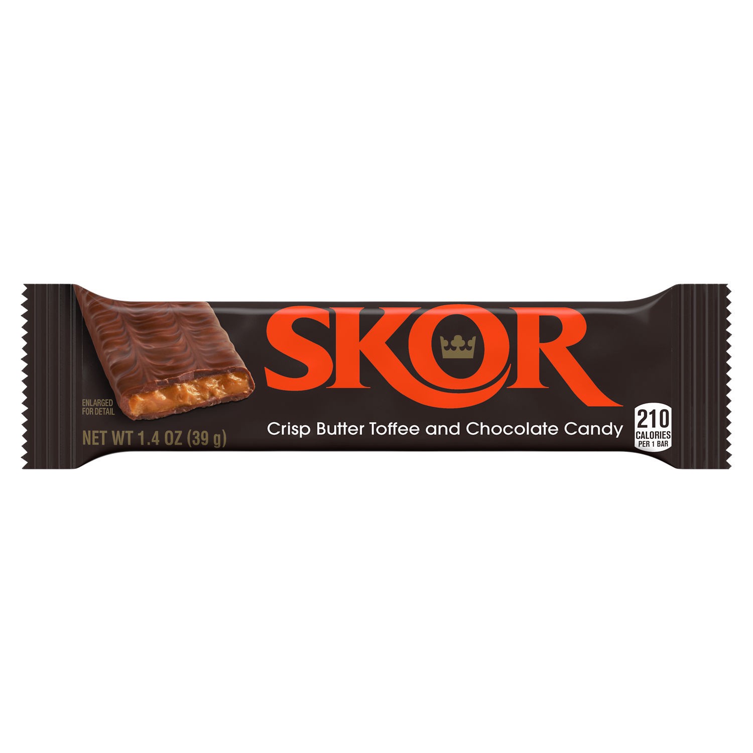 slide 1 of 5, Skor Hershey's Butter Toffee Skor Choc Bar, 1.4 oz