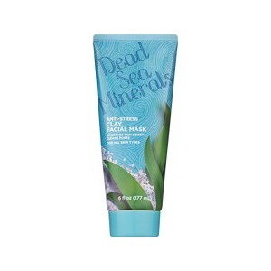 slide 1 of 1, CVS Health Dead Sea Minerals Anti-Stress Clay Facial Mask, 6 oz