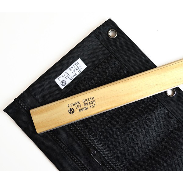 slide 5 of 5, Cosco Mine Textile And Possession Stamp, Black Ink, 1 ct