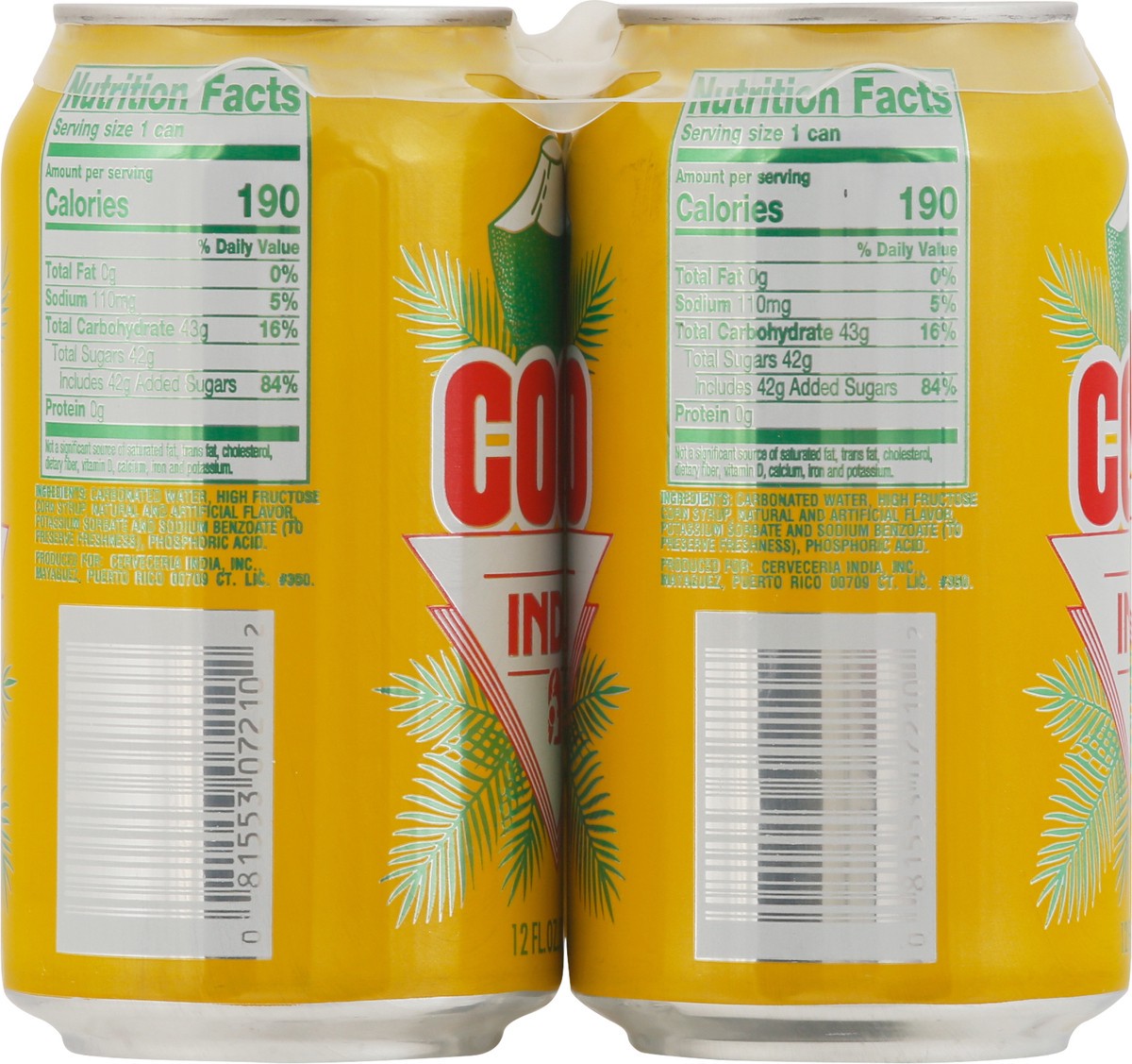 slide 10 of 13, Coco India Soda - 6 ct, 6 ct