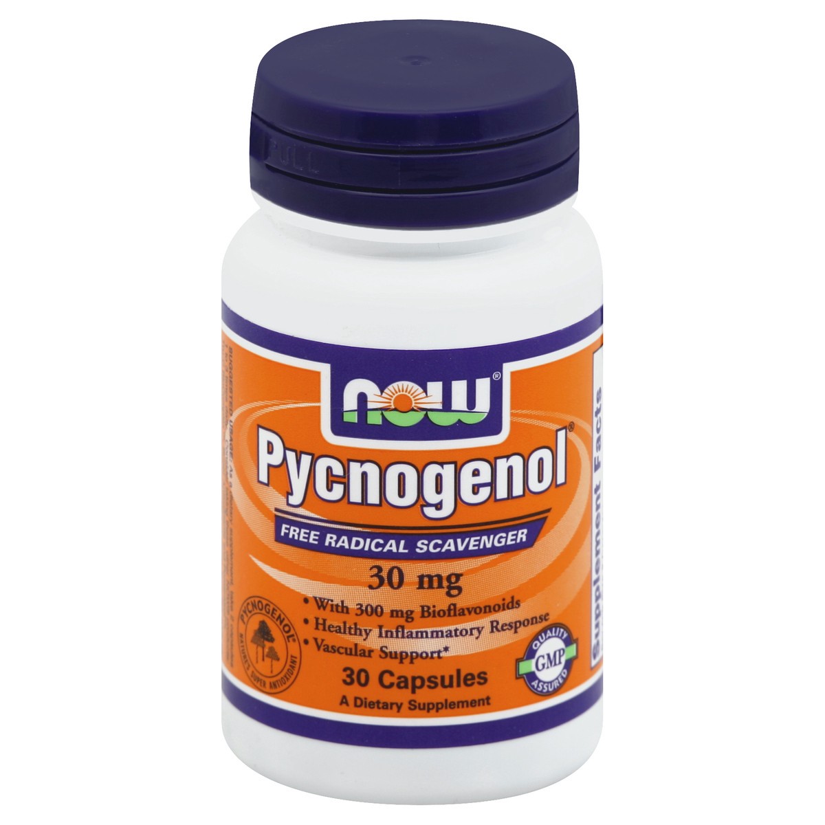 slide 2 of 2, Now Naturals Pycnogenol 30 ea, 30 ct