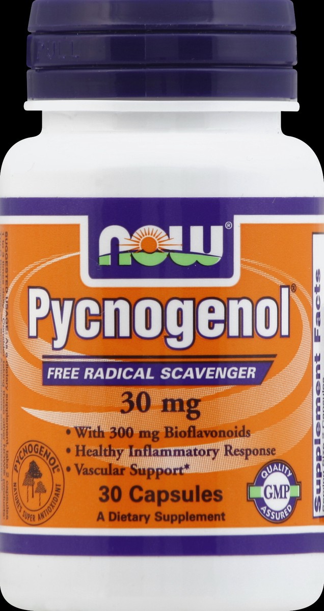 slide 1 of 2, Now Naturals Pycnogenol 30 ea, 30 ct