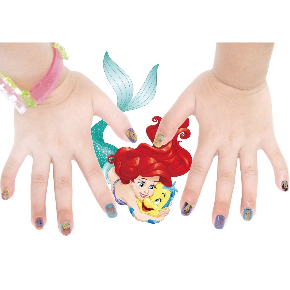 slide 3 of 6, Disney Princess Press On Nails 12pk, 1 ct