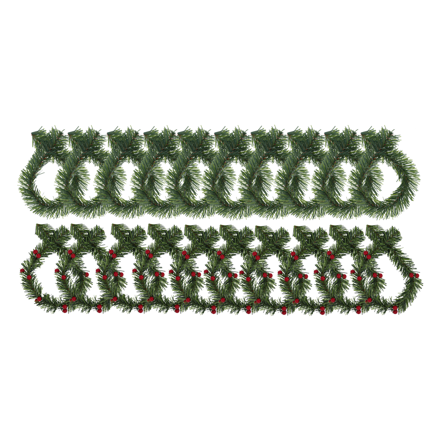 slide 1 of 5, GarlandTies, 14", Assorted, 1 ct