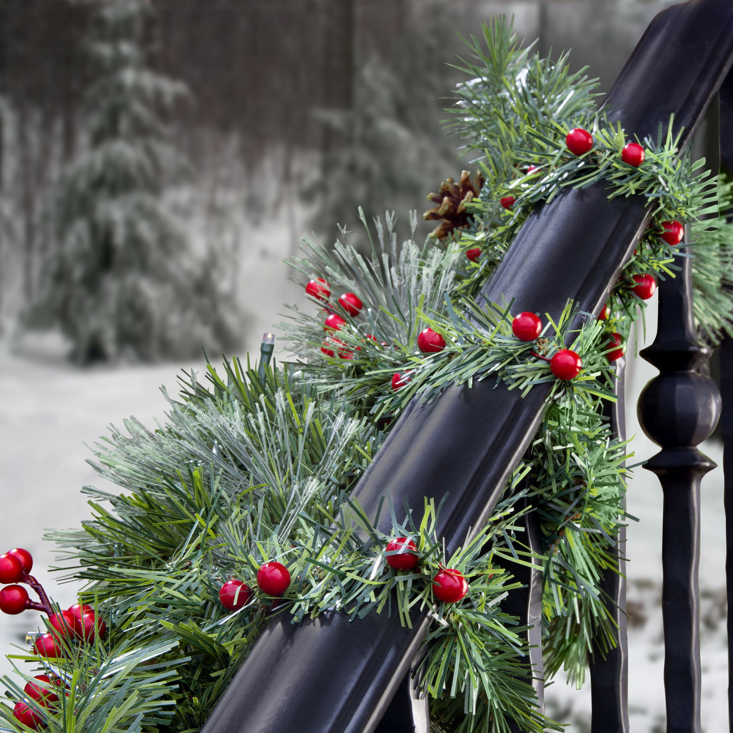 slide 5 of 5, GarlandTies, 14", Assorted, 1 ct