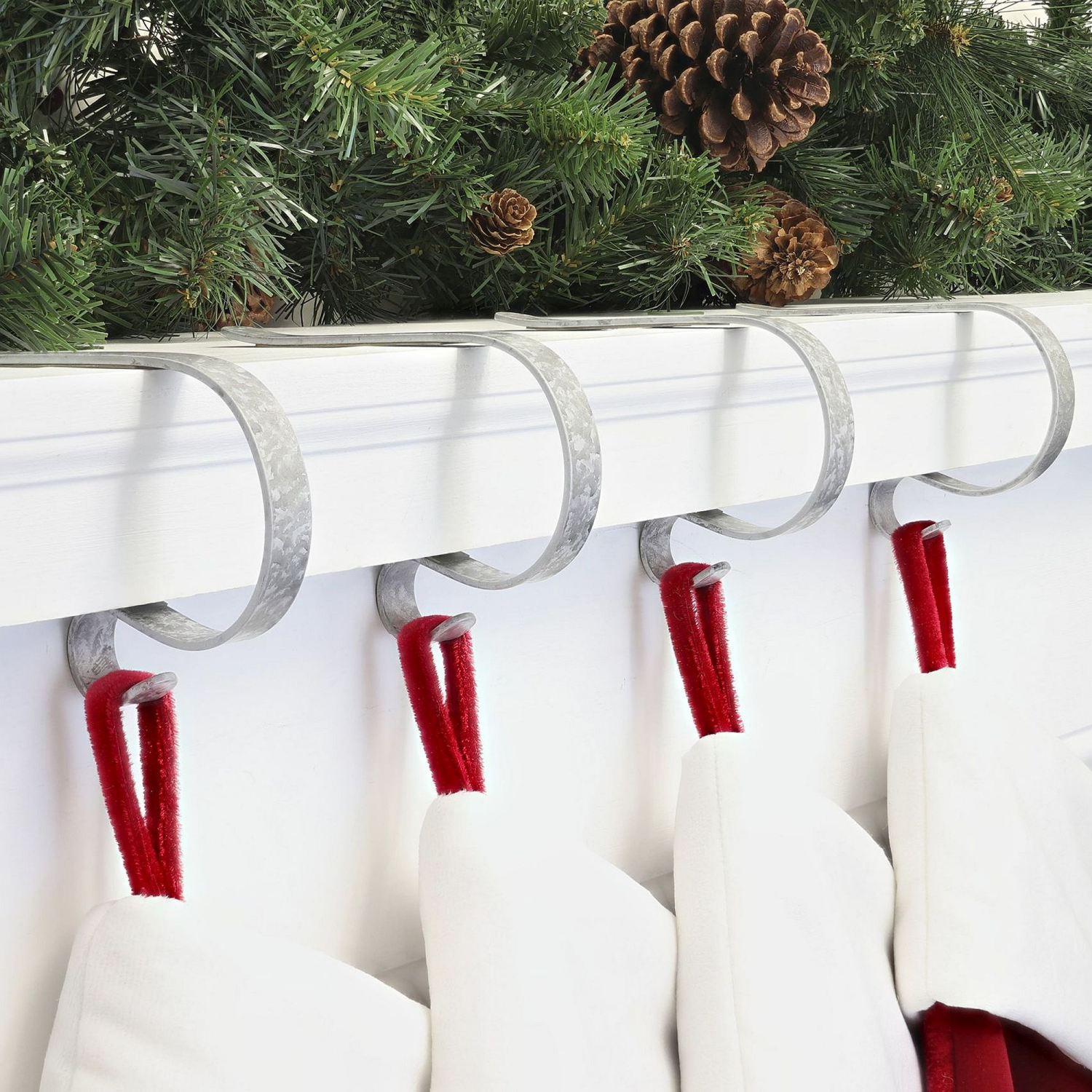 slide 7 of 8, Original MantleClip Stocking Holder, 4 ct