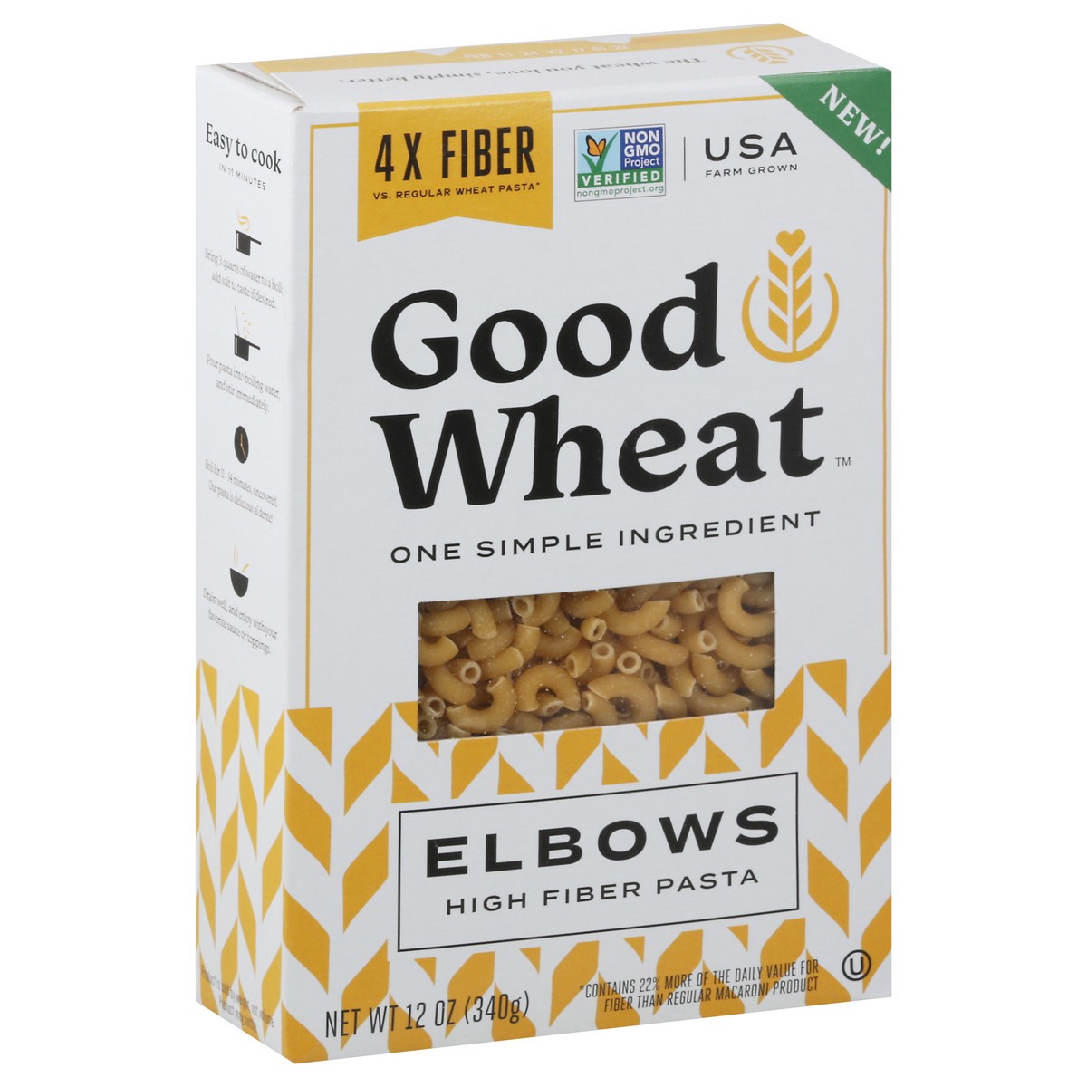 slide 14 of 14, GoodWheat Elbows 12 oz, 12 oz