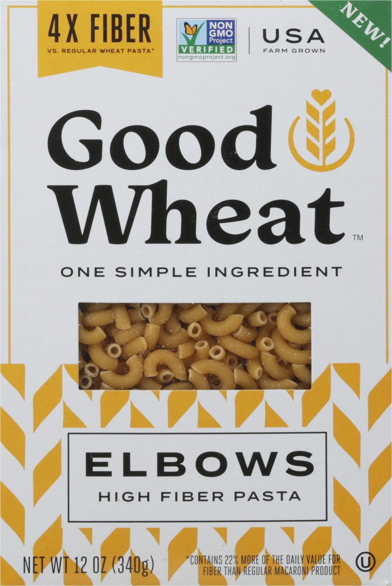 slide 11 of 14, GoodWheat Elbows 12 oz, 12 oz