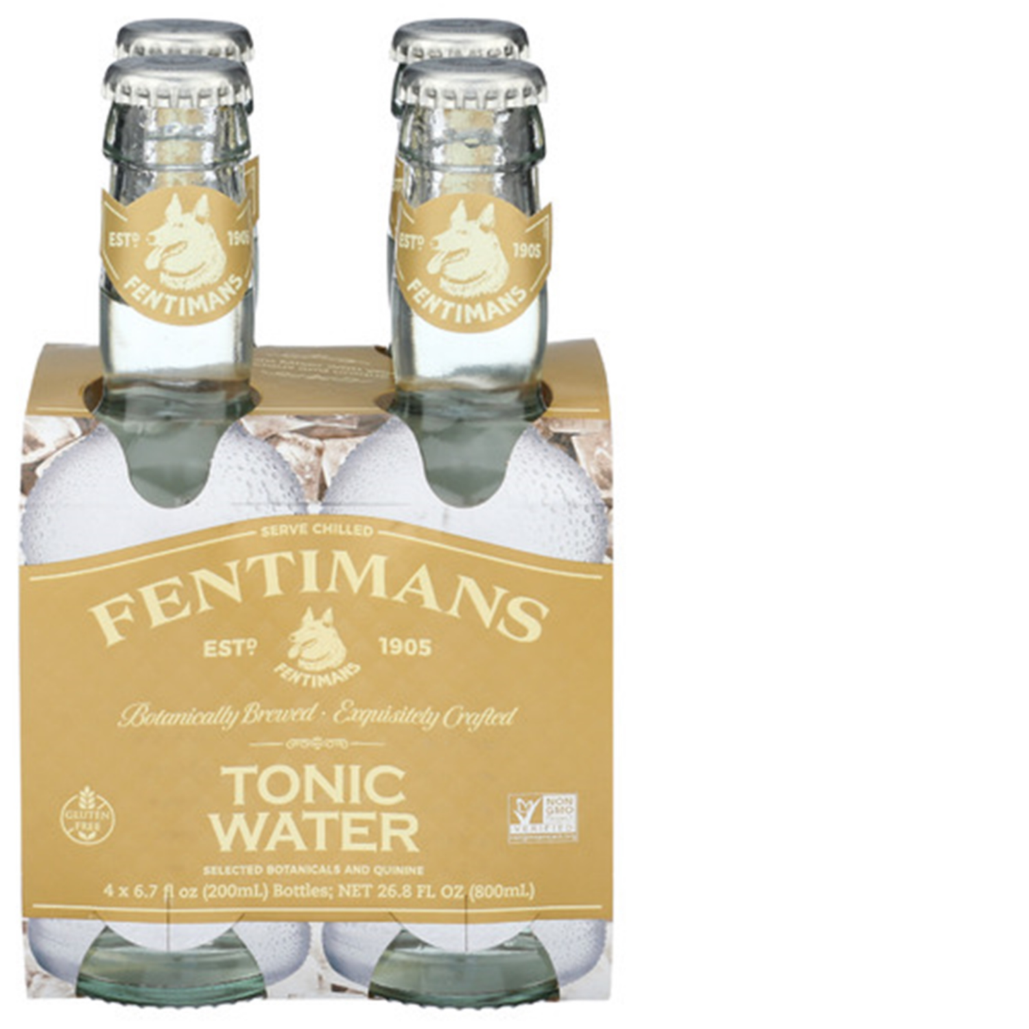 slide 1 of 1, Fentimans Tonic Water- 200 ml, 4 ct; 6.7 oz