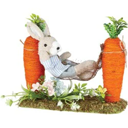 Destination Holiday Hammock Sisal Bunny Easter Decor