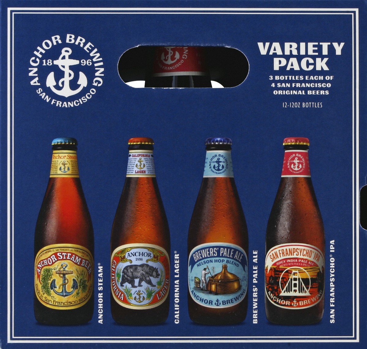 Anchor Brewing Variety Pack - 12pk/12 fl oz Bottles 12 ct; 12 fl oz | Shipt