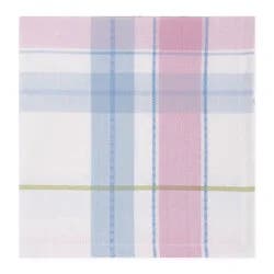 Design Imports Oh Hoppy Day Plaid Napkin
