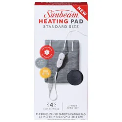 Sunbeam Standard Size Heating Pad Standard Size 1 ea