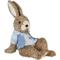 Destination Holiday Boyfriend Sisal Bunny Easter Decor