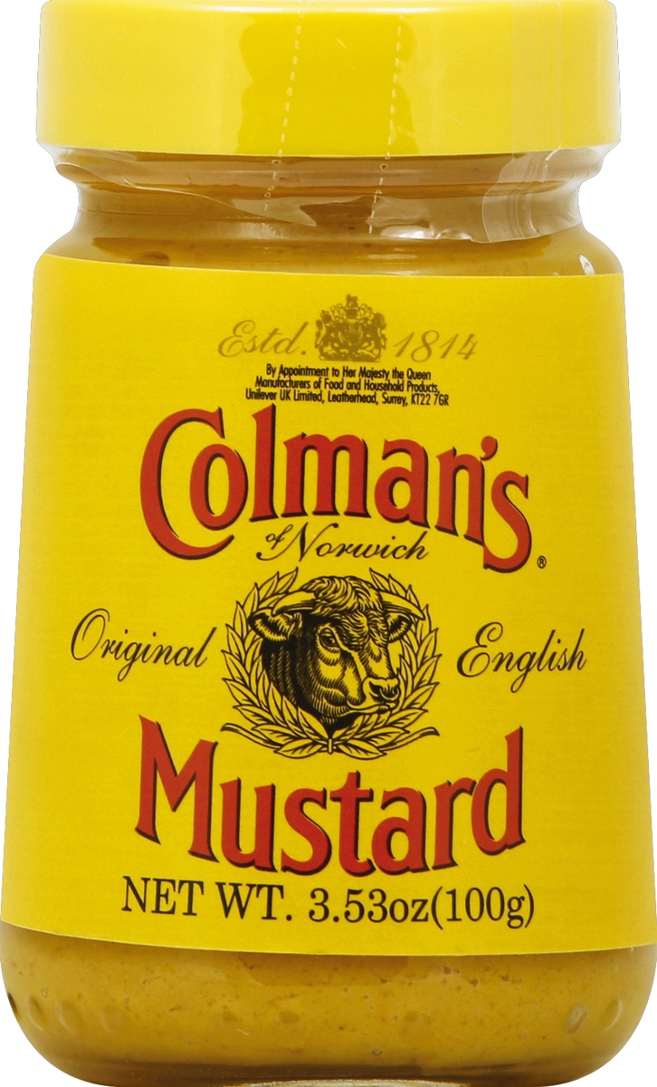 slide 2 of 2, Colman's Hot English Mustard, 3.5 oz
