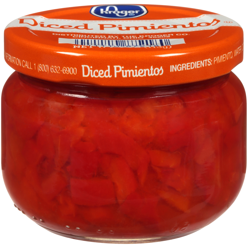 slide 2 of 3, Kroger Diced Pimientos, 4 oz