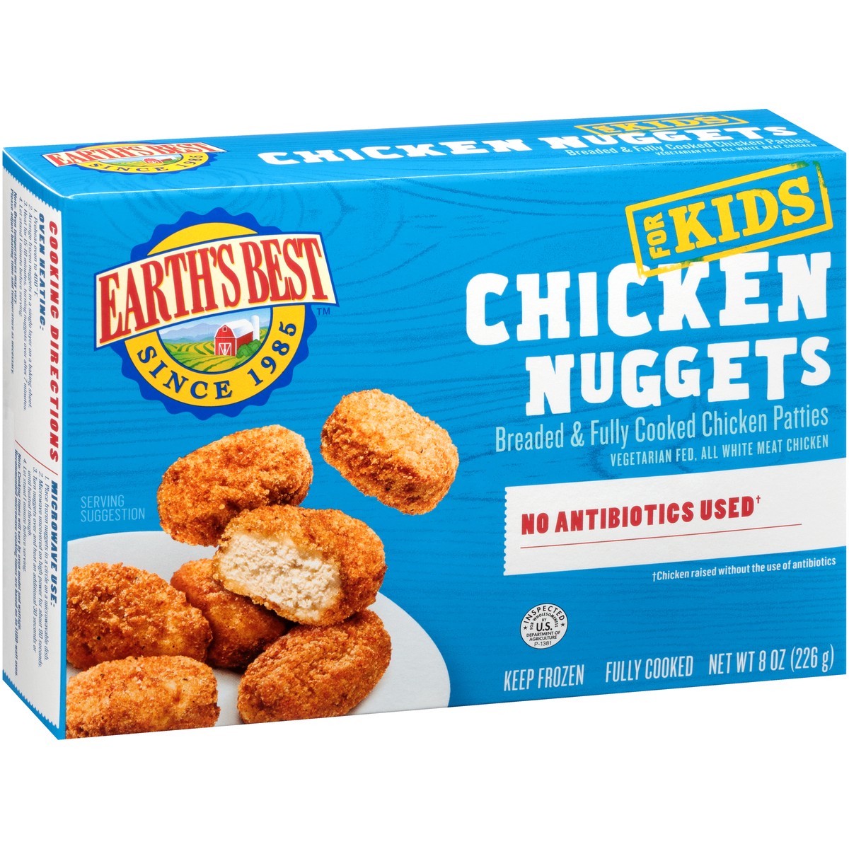 slide 2 of 8, Earth's Best Chicken Nuggets for Kids 8 oz. Box, 8 oz