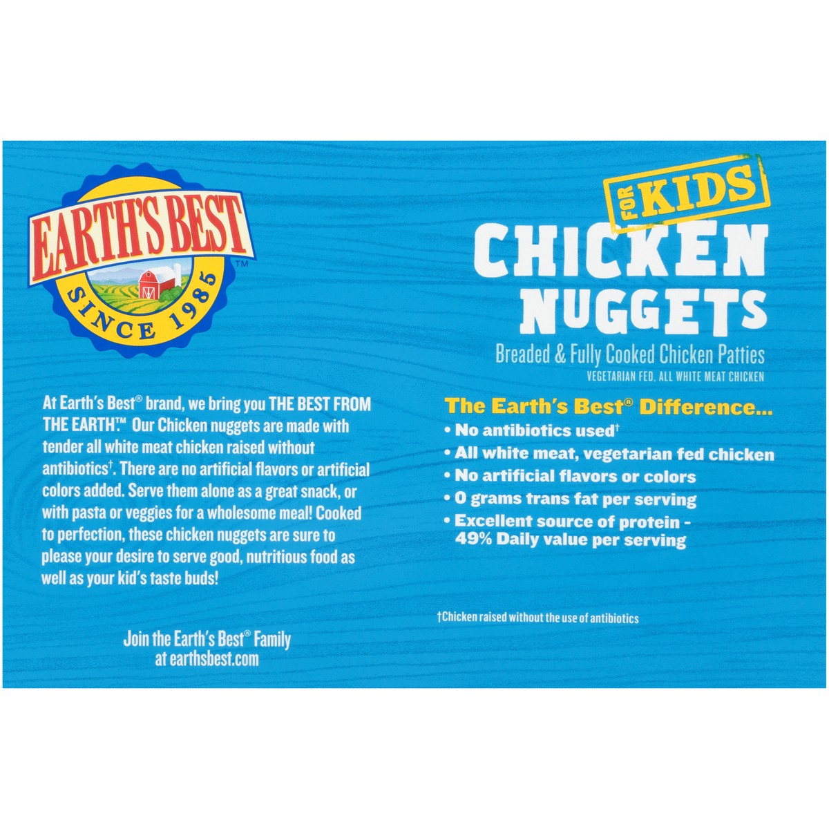 slide 4 of 8, Earth's Best Chicken Nuggets for Kids 8 oz. Box, 8 oz