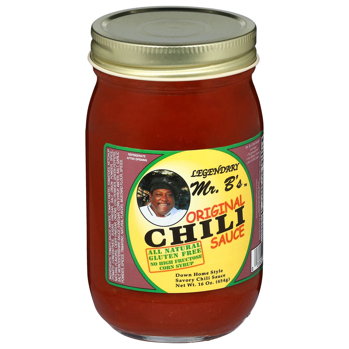 slide 13 of 15, Mr. B's Original Chili Sauce, 16 oz