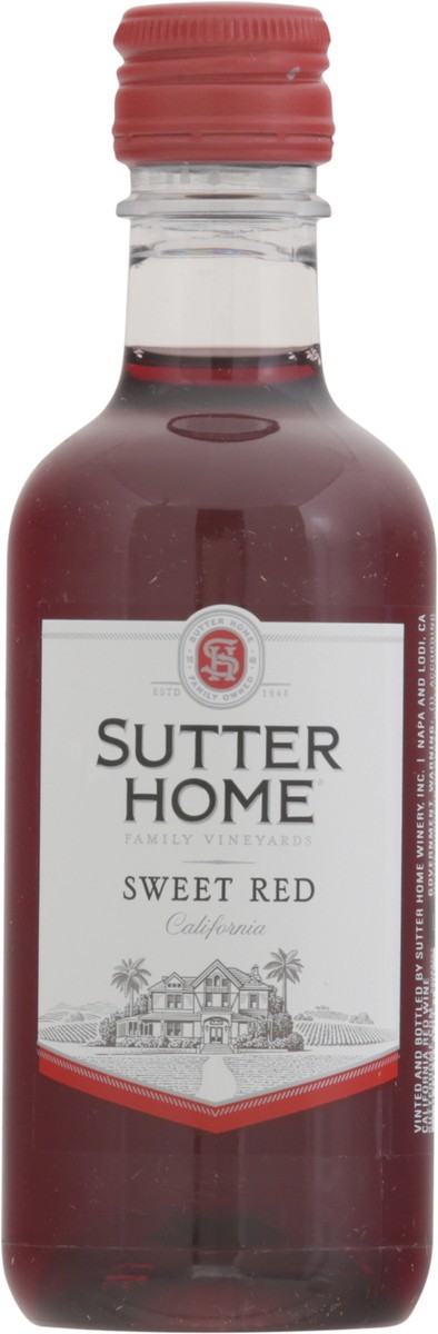 slide 5 of 11, Sutter Home California Sweet Red Wine 187 ml, 187 ml