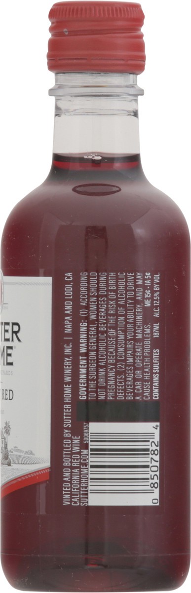 slide 10 of 11, Sutter Home California Sweet Red Wine 187 ml, 187 ml