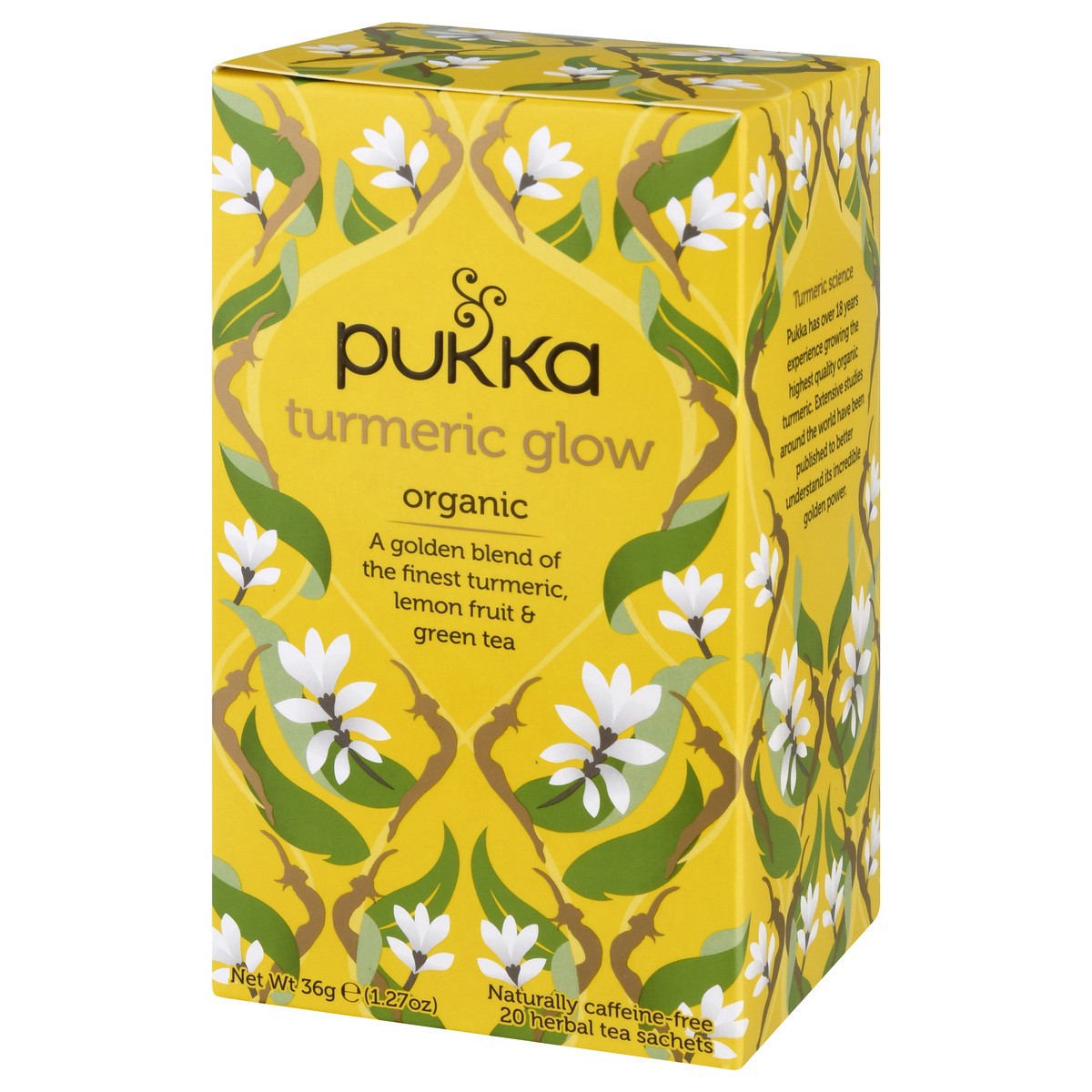 slide 8 of 12, Pukka Organic Herbal Tea Tumeric Glow Tea, 20 Tea Bags - 20 ct, 20 ct