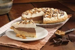 Tippin's Peanut Butter Silk Pie 8"