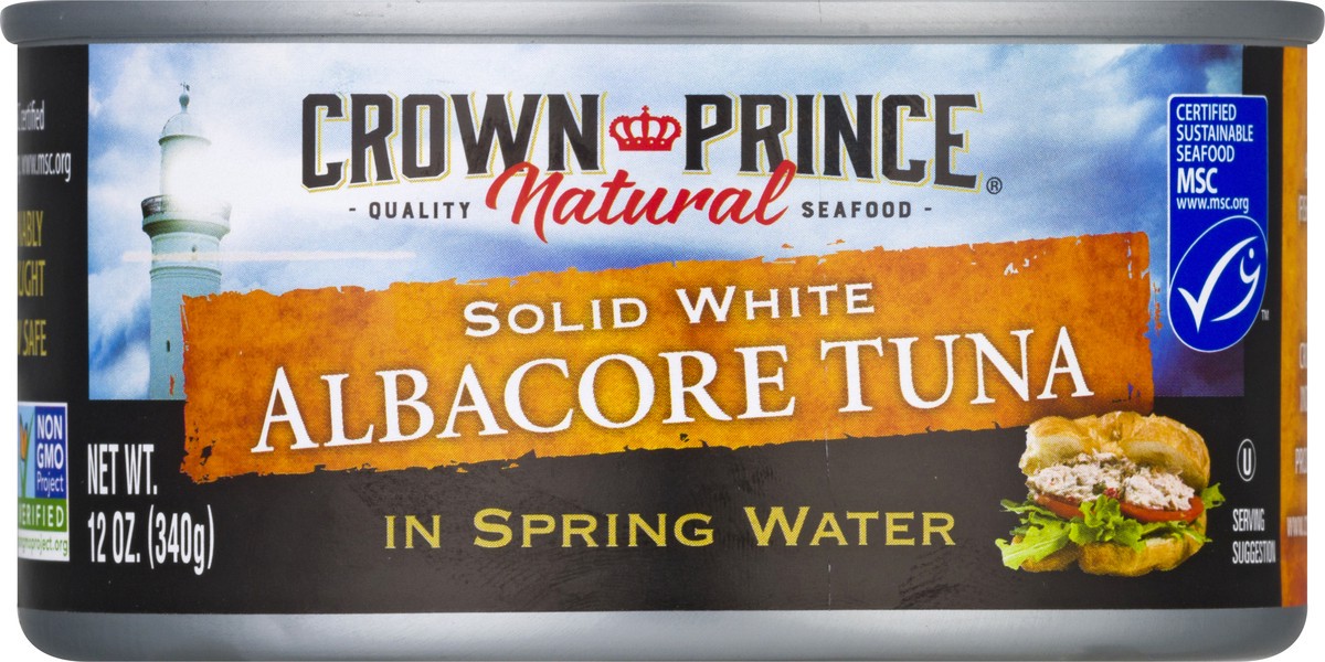 slide 5 of 9, Crown Prince Tuna Albacore Spring Wa, 12 oz