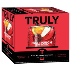 TRULY Hard Seltzer Fruit Punch (12 fl. oz. Can, 6pk.)
