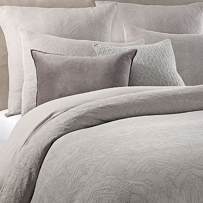 slide 1 of 1, Wamsutta Vintage Textured Jacquard Full/Queen Duvet Cover - Grey, 1 ct