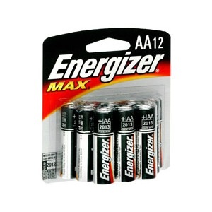 slide 1 of 1, Energizer Max Alkaline Batteries Aa, 12 ct