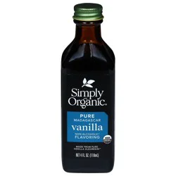Simply Organic Pure Madagascar Vanilla Flavoring 4 fl oz