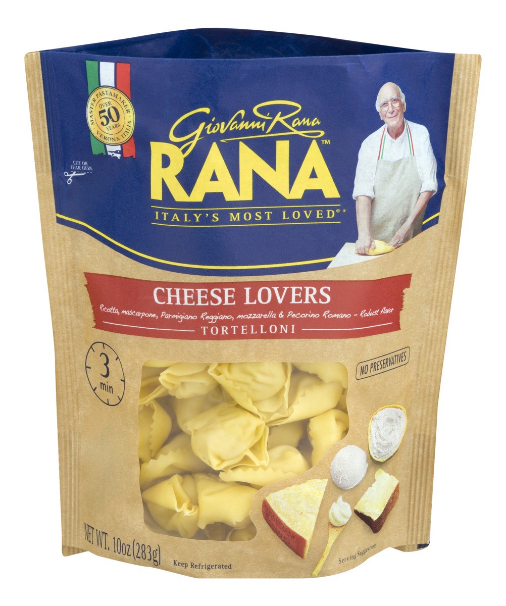 slide 1 of 6, Rana Cheese Lovers Tortelloni, 10 oz