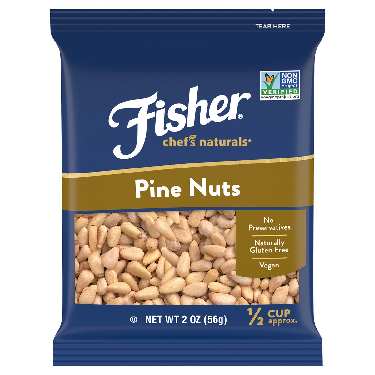 slide 2 of 14, Fisher Pine Nuts, 2 oz