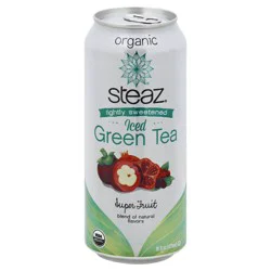 Steaz Organic Super Fruit Flavored Green Tea 16 fl oz