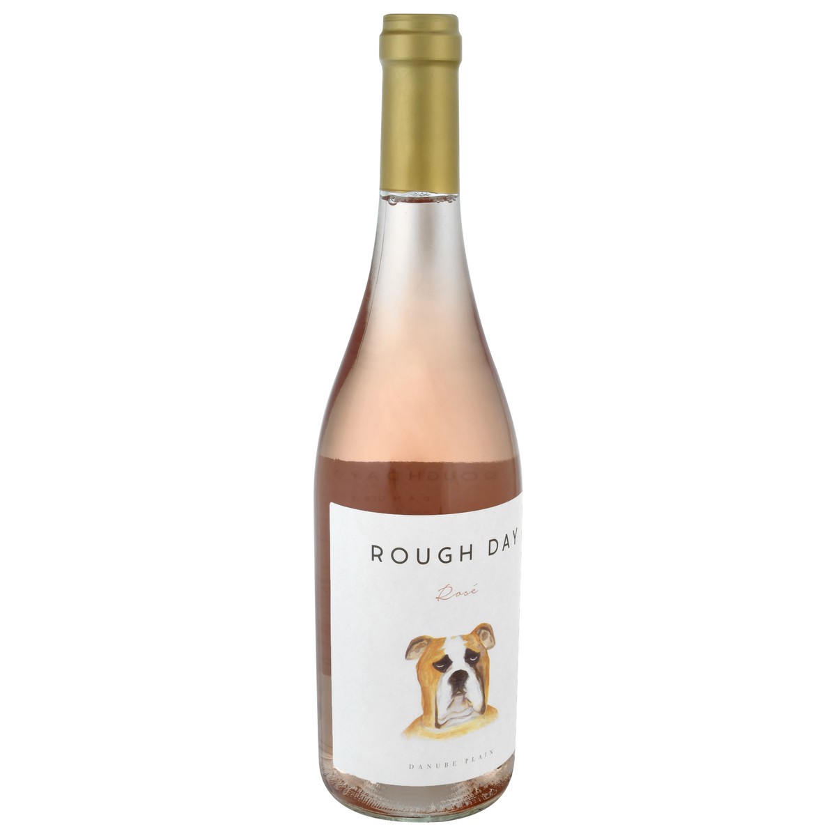 slide 7 of 10, Rough Day Danube Plain Rose 750 ml, 750 ml