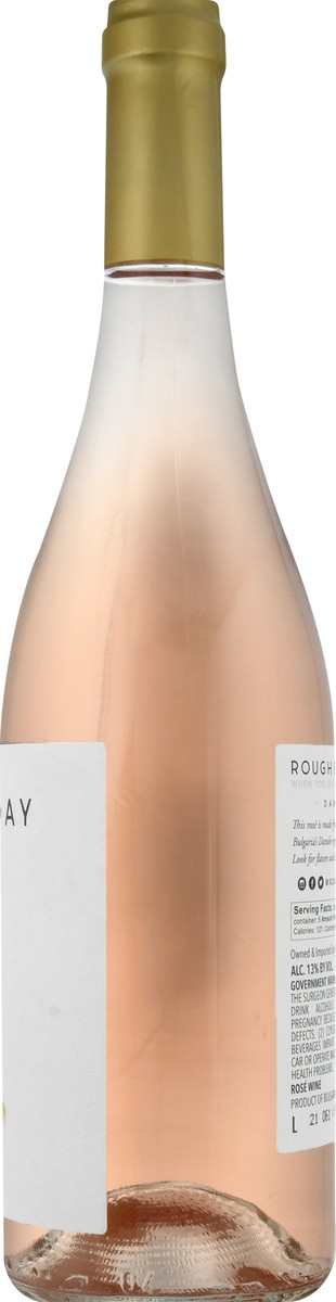 slide 8 of 10, Rough Day Danube Plain Rose 750 ml, 750 ml