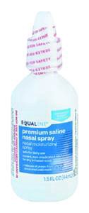 slide 1 of 1, Equaline Saline Nasal Spray, 1.5 fl oz